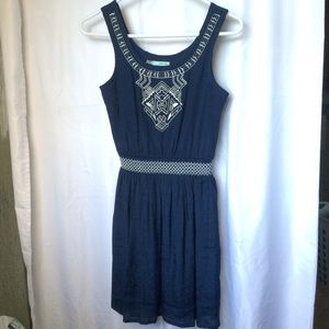Maurices navy blue sleeveless tank top dress XS
